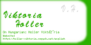 viktoria holler business card